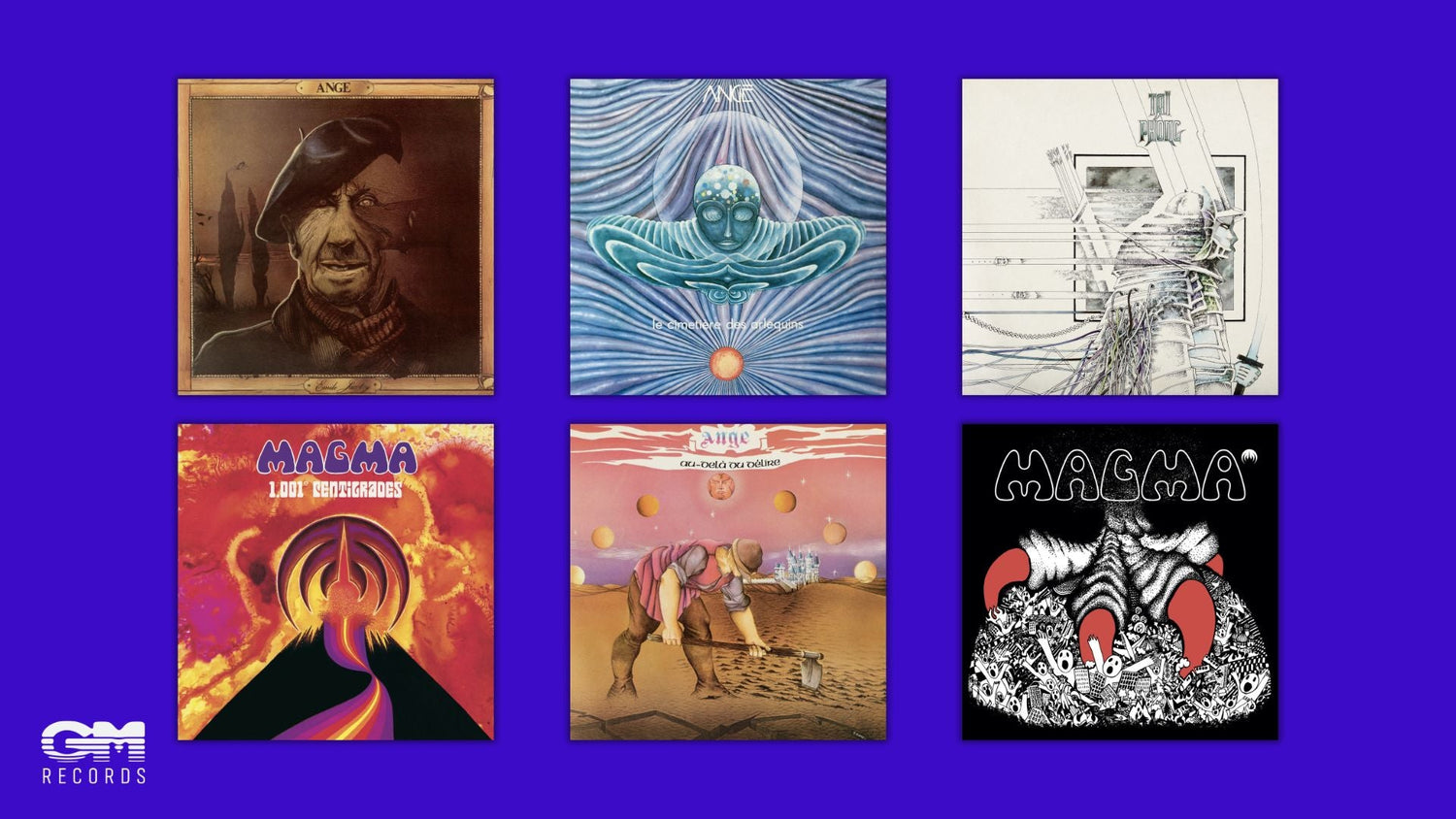 Rééditions rock progressif français : Magma, Ange et Taï Phong remis en lumière