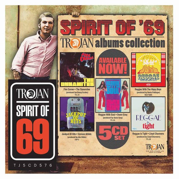Trojan UK Hits crimped Box Set Album