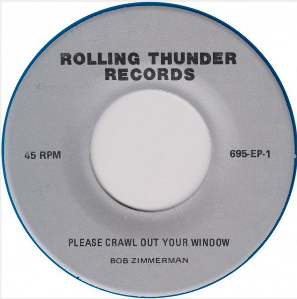 Robert Zimmerman - Please Crawl Out Your Window
