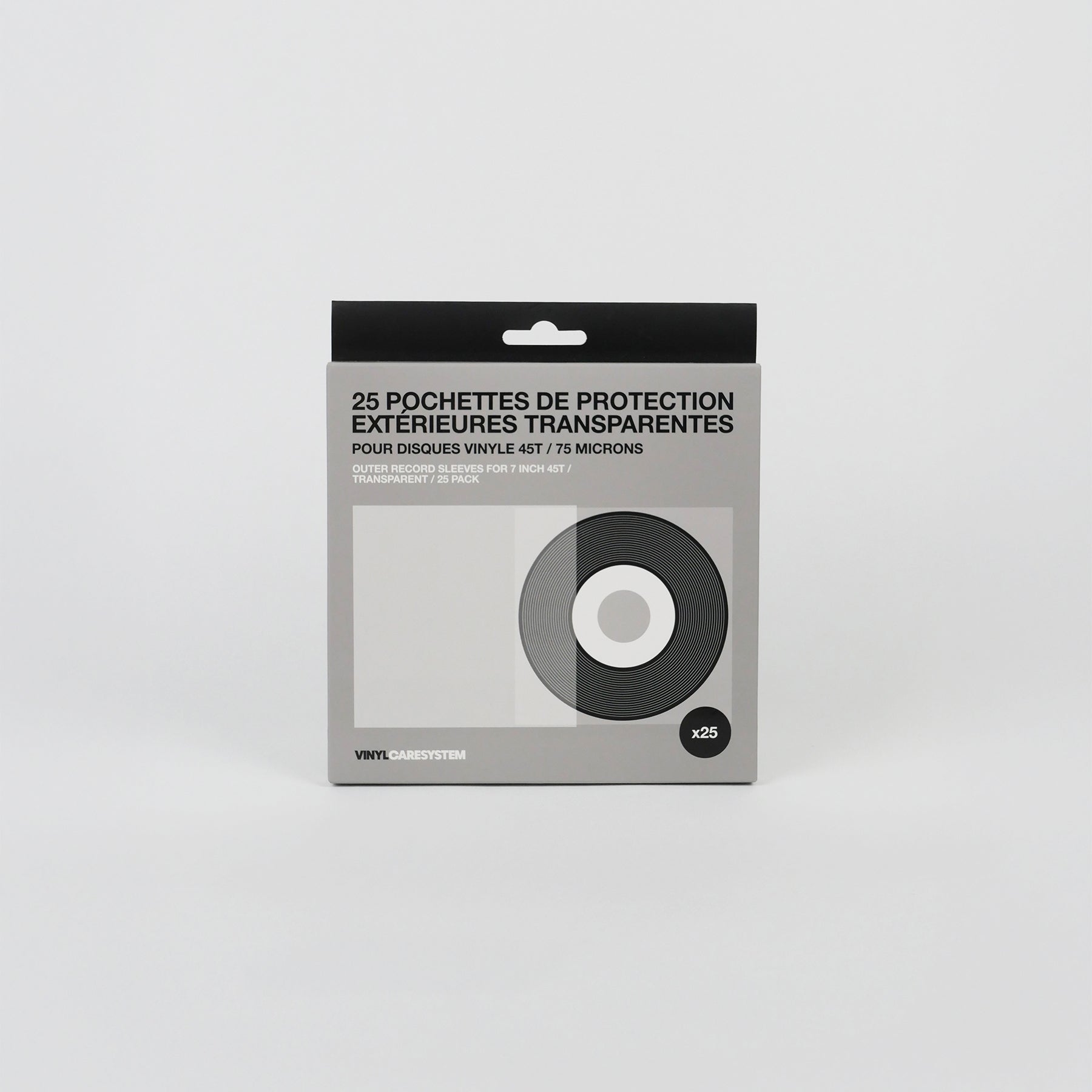 25 pochettes de protection extérieures 45T