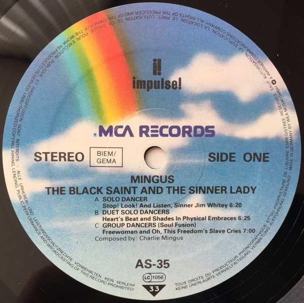 The Black Saint And The Sinner Lady