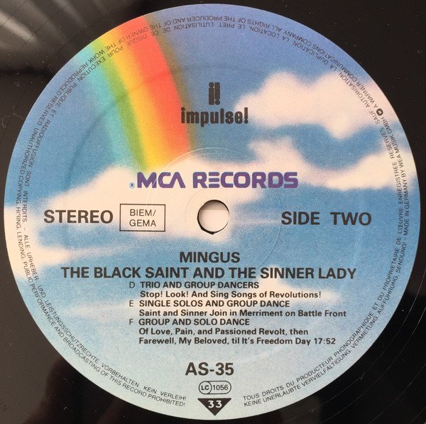 The Black Saint And The Sinner Lady