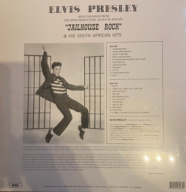 Jailhouse Rock and his South African Hits