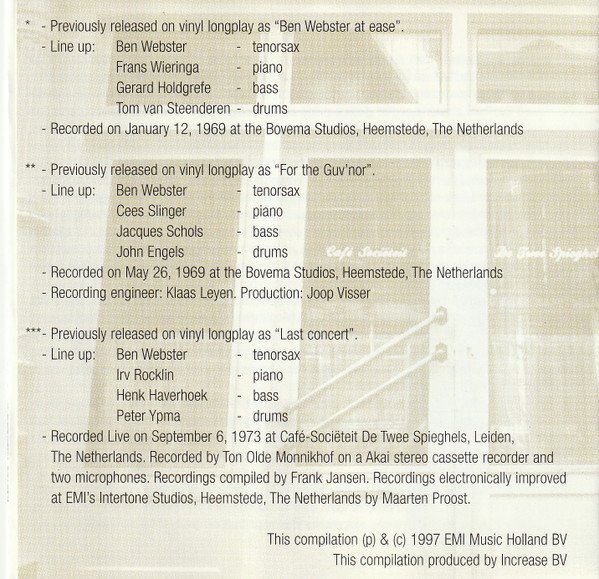 The Holland Sessions