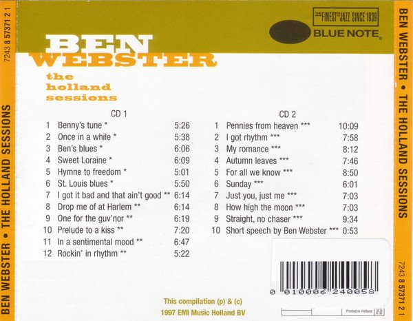 The Holland Sessions