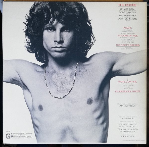 The Doors - An American Prayer: Jim Morrison
