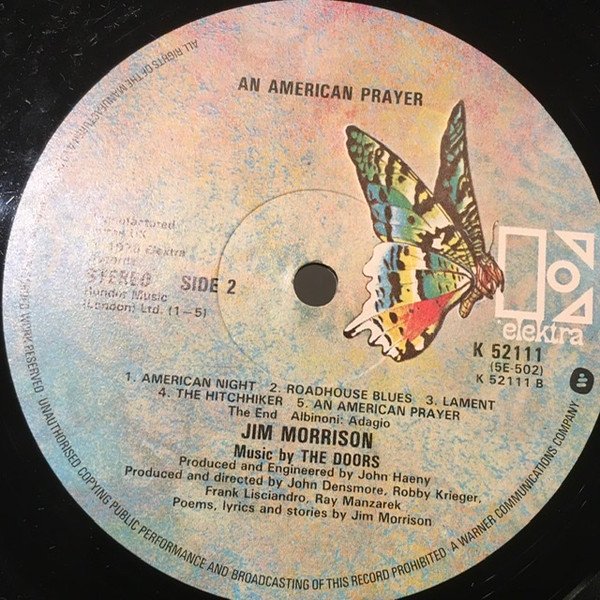 The Doors - An American Prayer: Jim Morrison