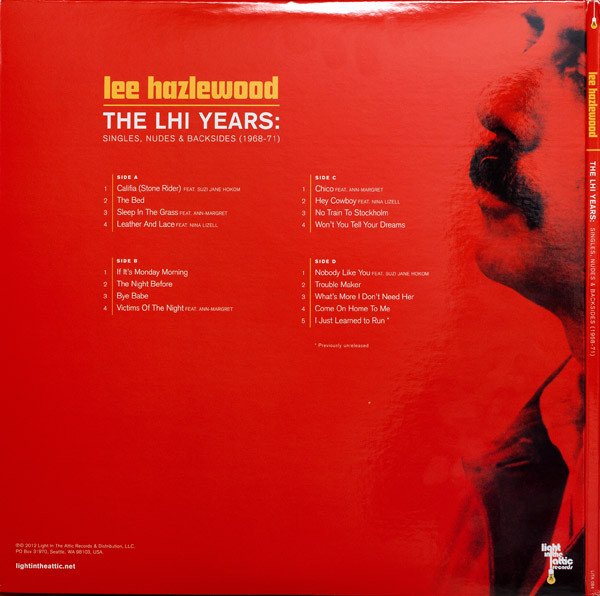 Lee Hazlewood - The LHI Years: Singles, Nudes & Backsides (1968-71)