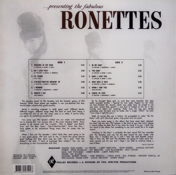 Ronnie Spector et The Ronettes - Presenting The Fabulous Ronettes Featuring Veronica