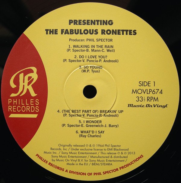 Ronnie Spector et The Ronettes - Presenting The Fabulous Ronettes Featuring Veronica