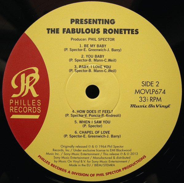 Ronnie Spector et The Ronettes - Presenting The Fabulous Ronettes Featuring Veronica