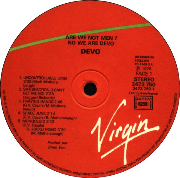 Devo - Q: Are We Not Men? A: We Are Devo!