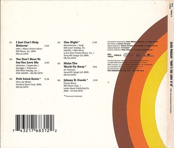 "That's The Way It Is" (30th Anniversary Sampler)