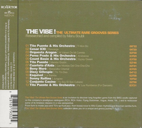 Various - The Vibe! The Ultimate Rare Grooves Series Vol. 04 Afro-Cuban Rhythms, Latin Jazz, Mambos & Descargas