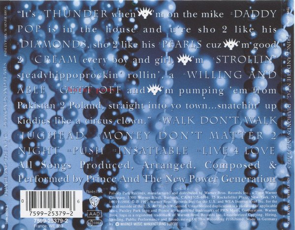 Prince & The New Power Generation - Diamonds And Pearls