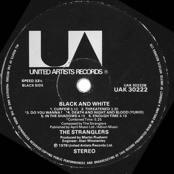 The Stranglers - Black And White