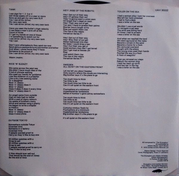 The Stranglers - Black And White
