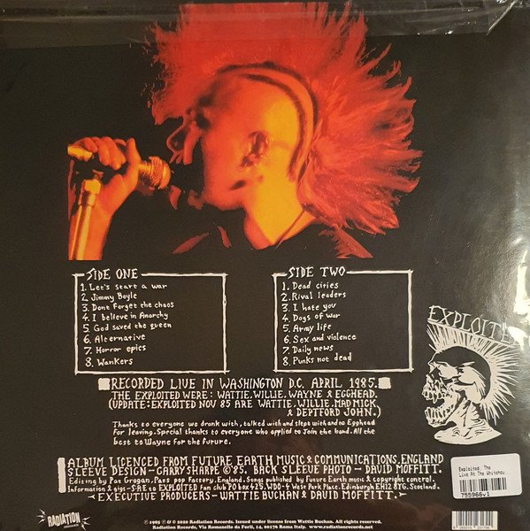 The Exploited - Live At The Whitehouse