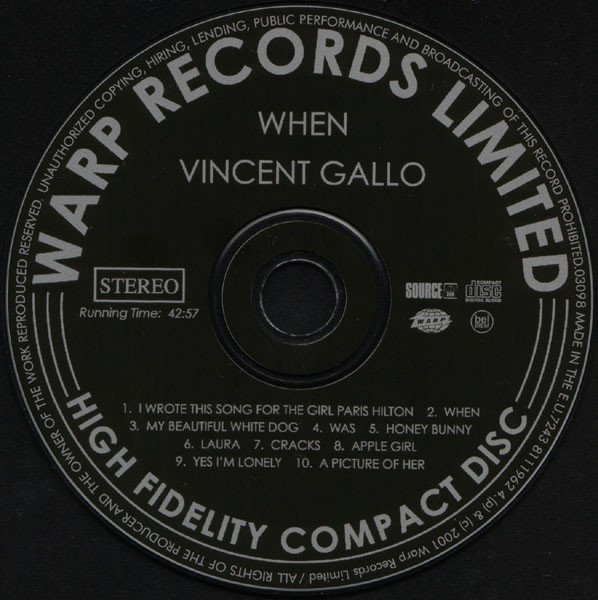 Vincent Gallo - When