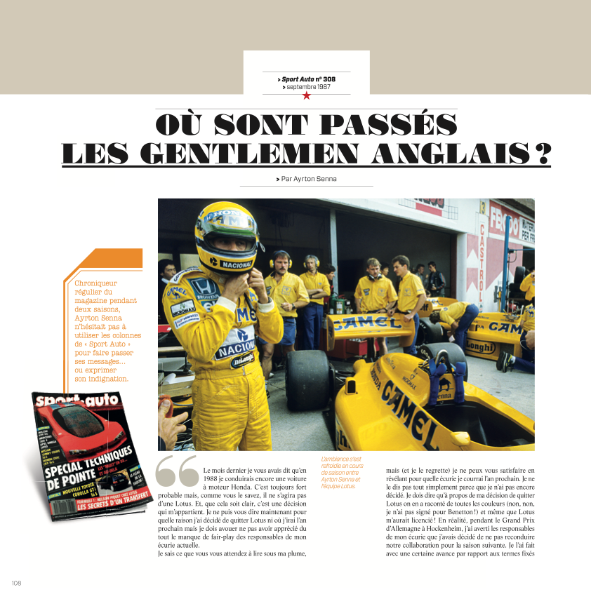 Formula 1 in the 80s - Alain Pernot