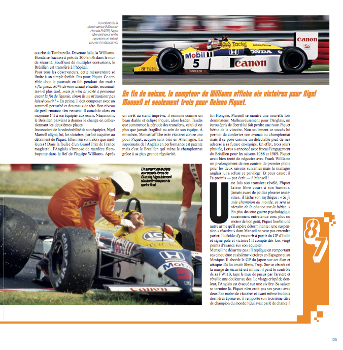 Formula 1 in the 80s - Alain Pernot