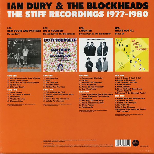 Ian Dury & The Bockheads - The Stiff Recordings 1977 - 1980