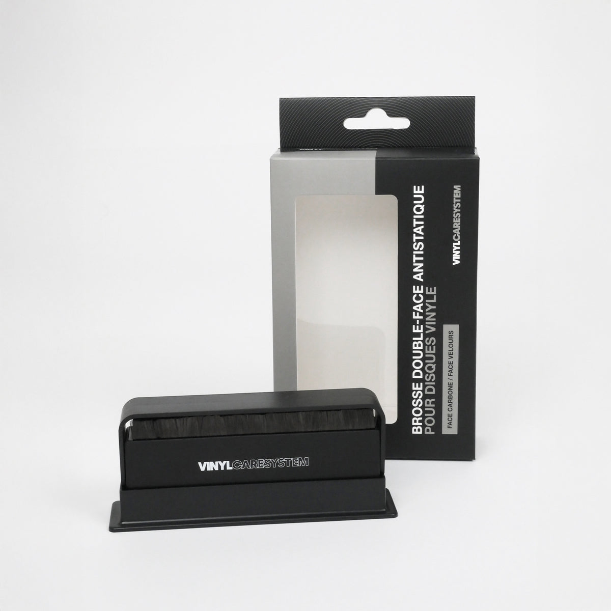 Brosse double-face antistatique