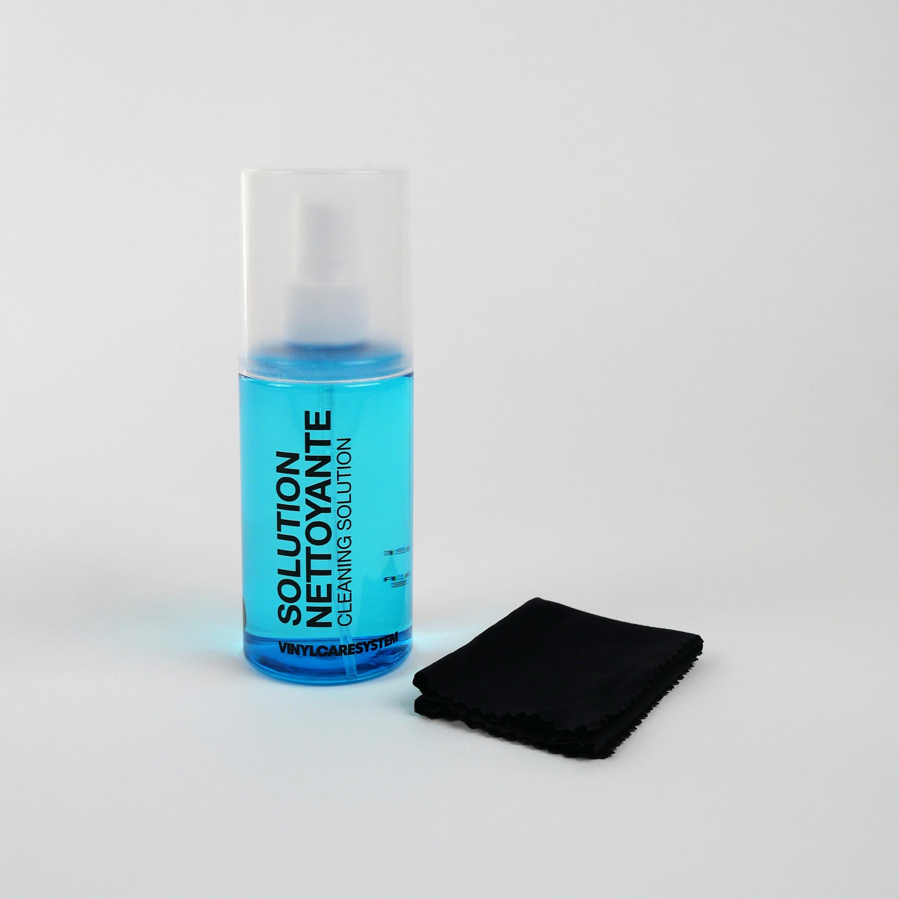 Solution nettoyante + chiffon microfibre
