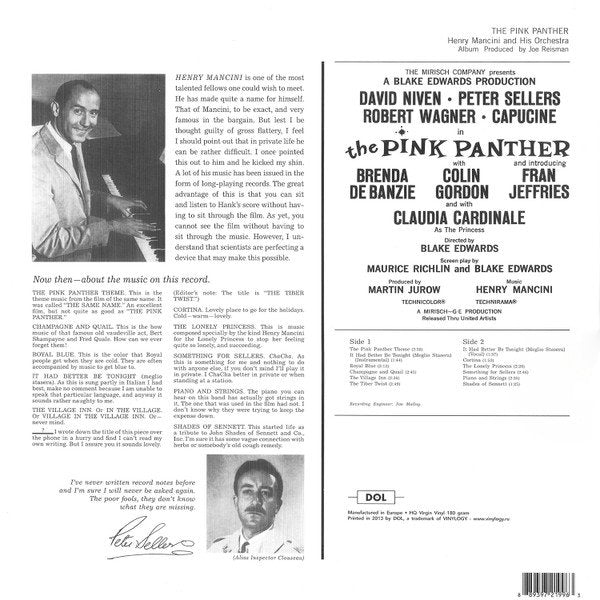 Henry Mancini – The Pink Panther (Music From The Film Score)