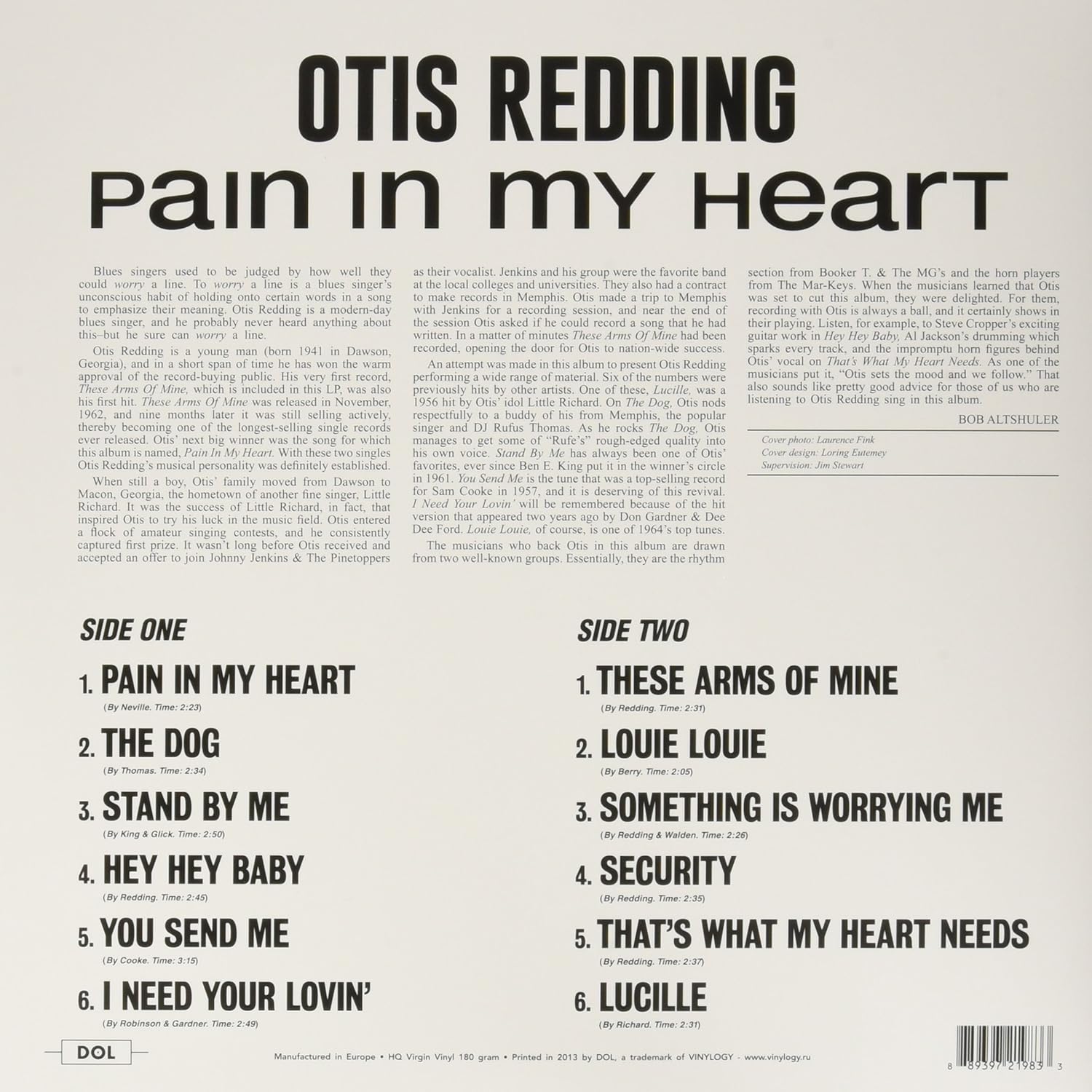 Pain In My Heart