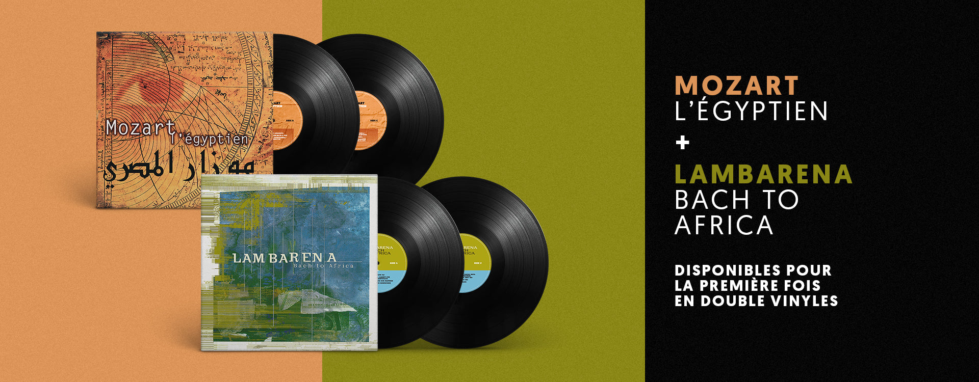 Lambarena & Mozart l’Égyptien : deux œuvres majeures du métissage musical, rééditées par GM Éditions