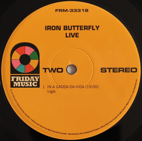 Iron Butterfly - Live