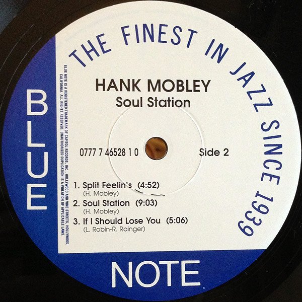 Hank Mobley - Soul Station