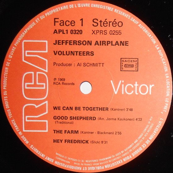 Jefferson Airplane - Volunteers