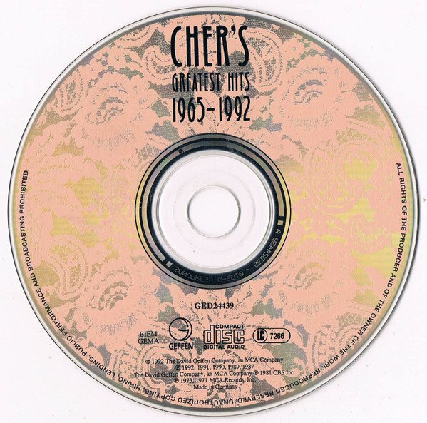 Cher - Cher’s Greatest Hits: 1965–1992