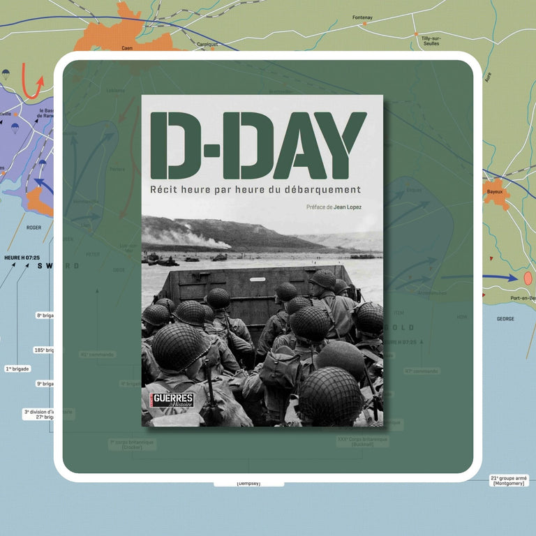 D-DAY, Récit heure par heure du débarquement