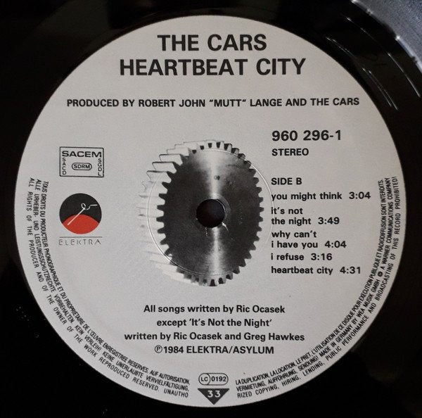 The Cars - Heartbeat City