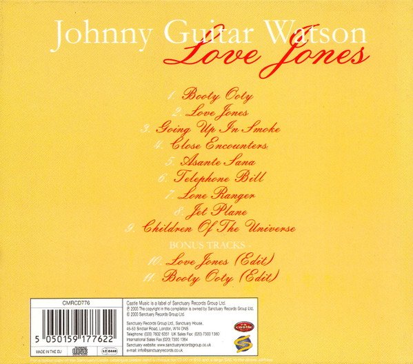 Johnny Guitar Watson - Love Jones