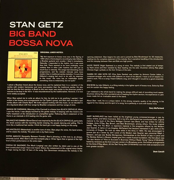 Stan Getz - Big Band Bossa Nova