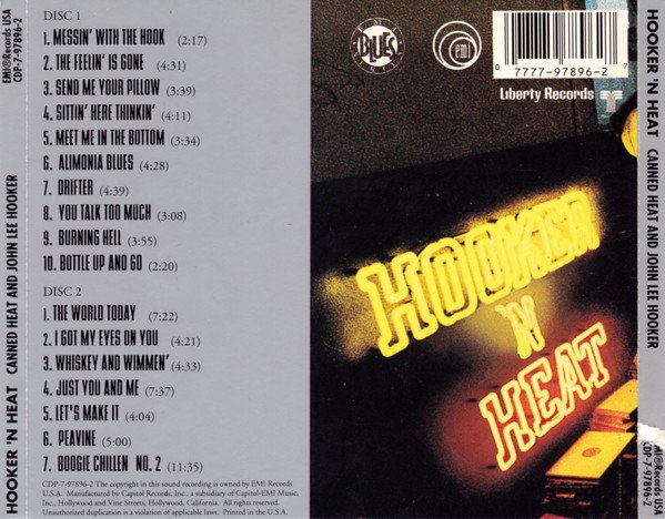 Canned Heat And John Lee Hooker - Hooker 'N Heat