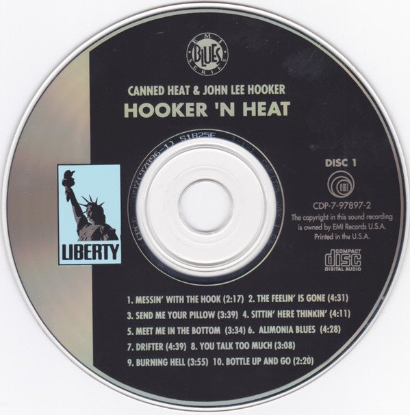 Canned Heat And John Lee Hooker - Hooker 'N Heat