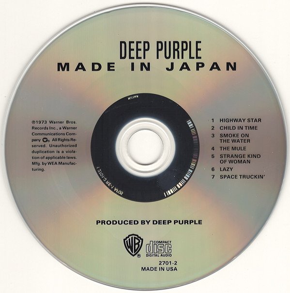 Deep Purple - Made In Japan