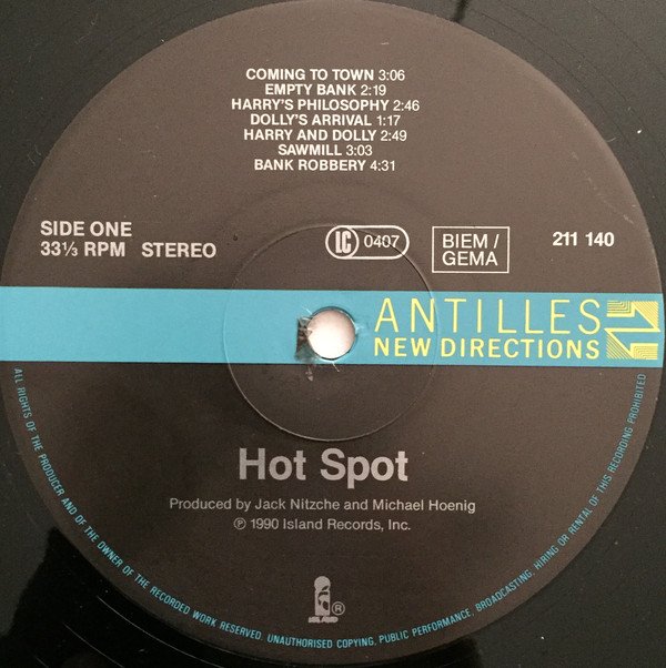 Jack Nitzche - The Hot Spot (Soundtrack)