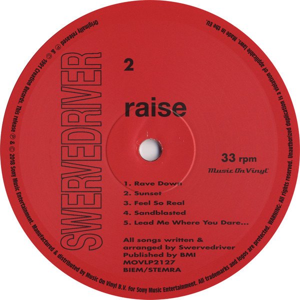 Swervedriver - Raise