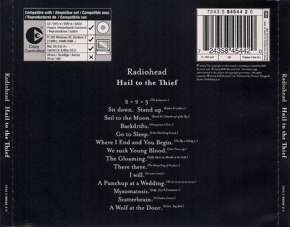 Radiohead - Hail To The Thief