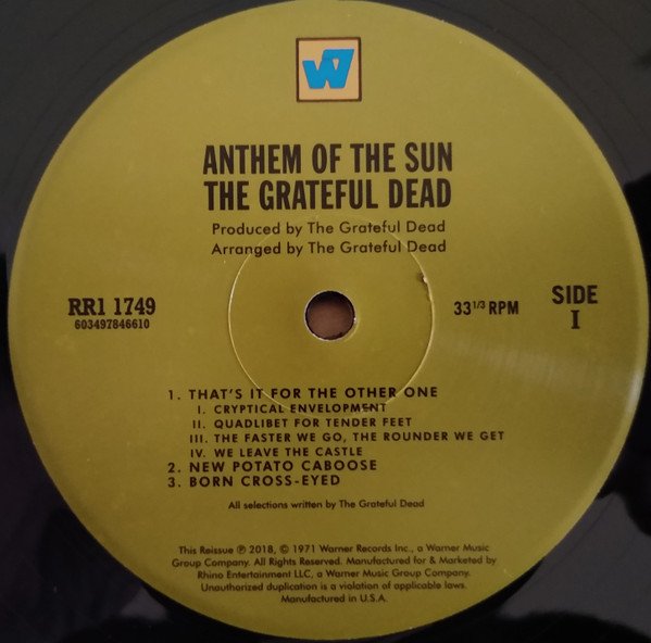 The Grateful Dead - Anthem Of The Sun