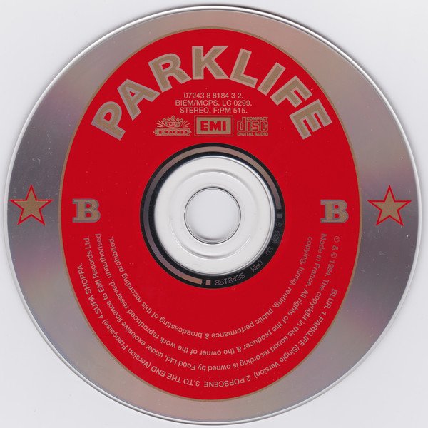 Blur - Parklife EP