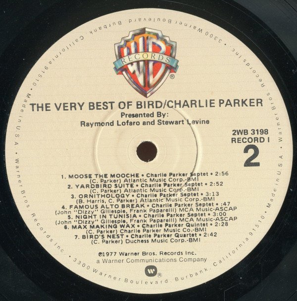 Charlie Parker - The Very Best Of Bird