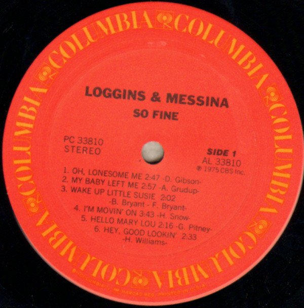 Loggins And Messina - So Fine