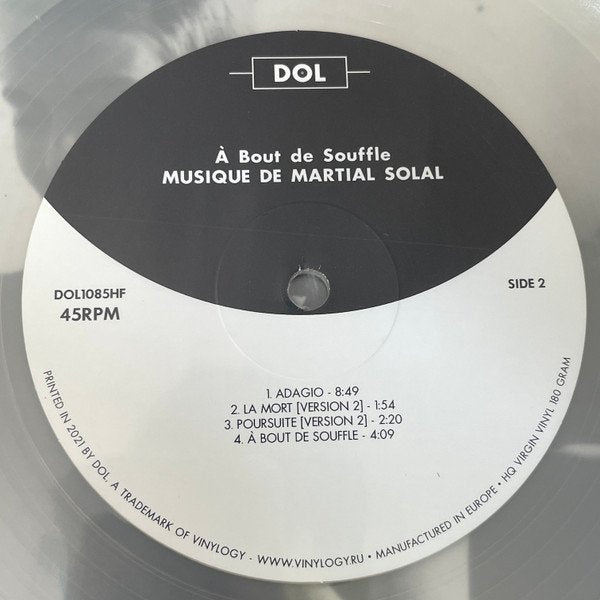 Martial Solal - À Bout De Souffle (Breathless)